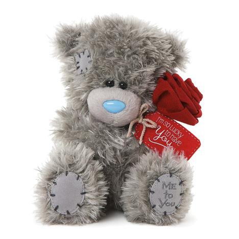 7" So Lucky To Have You Me to You Bear Holding Rose £10.00